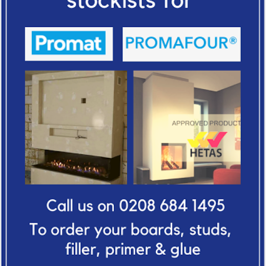 Promafour, Promat, Stockists, Heat Proof Board, Fire board, Hetas, Building Regulations Part J