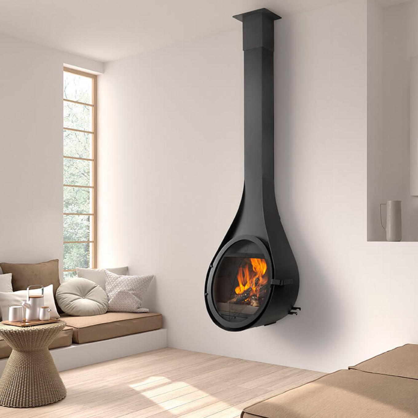 Ceiling Hung Wood Burning Stoves