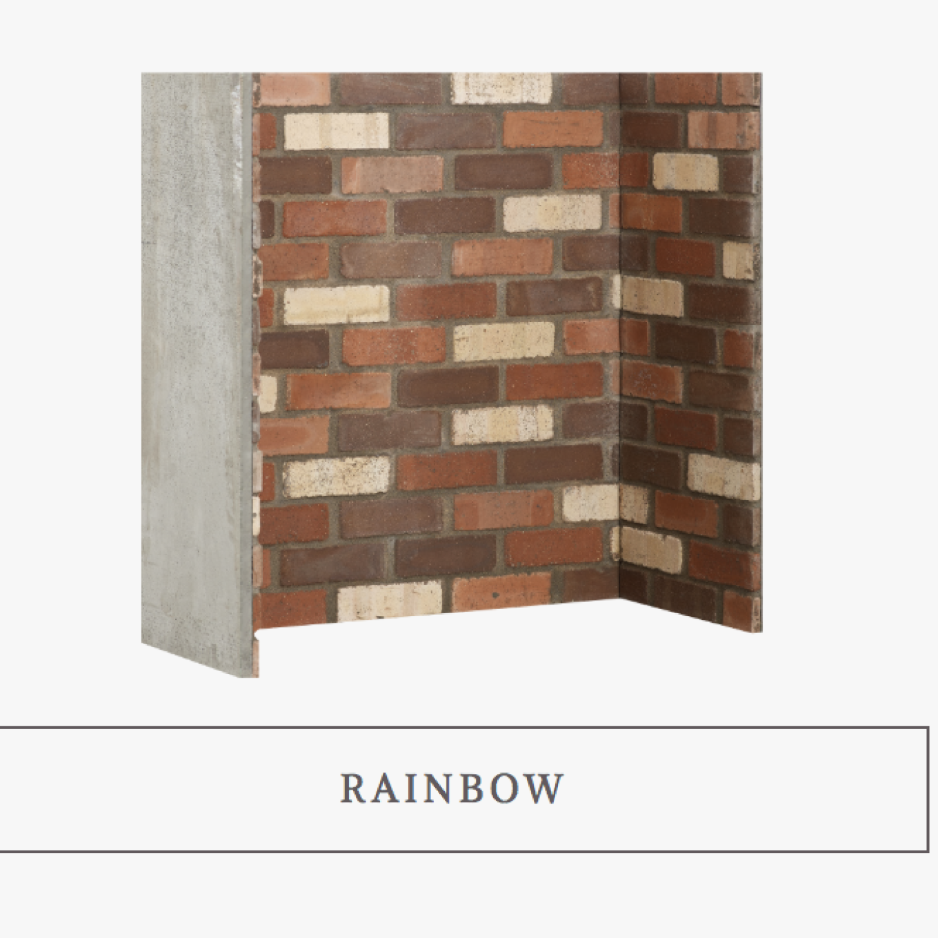 Rainbow false chimney chambers