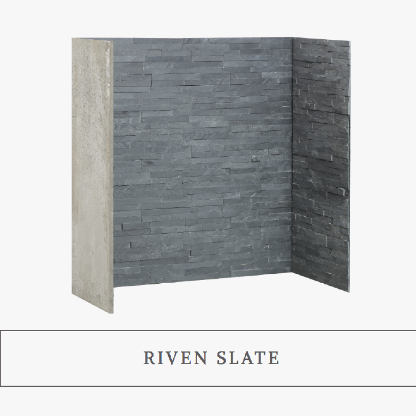 riven slate false chimney chamber