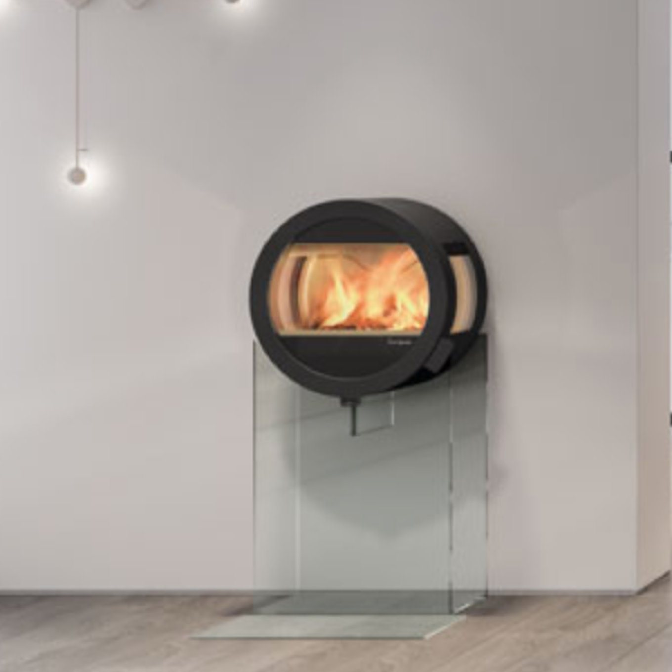  Wall Hung Wood Burning Fires,  Wall Hung Wood Burning Stoves, Architectural Wall Hung Fires,