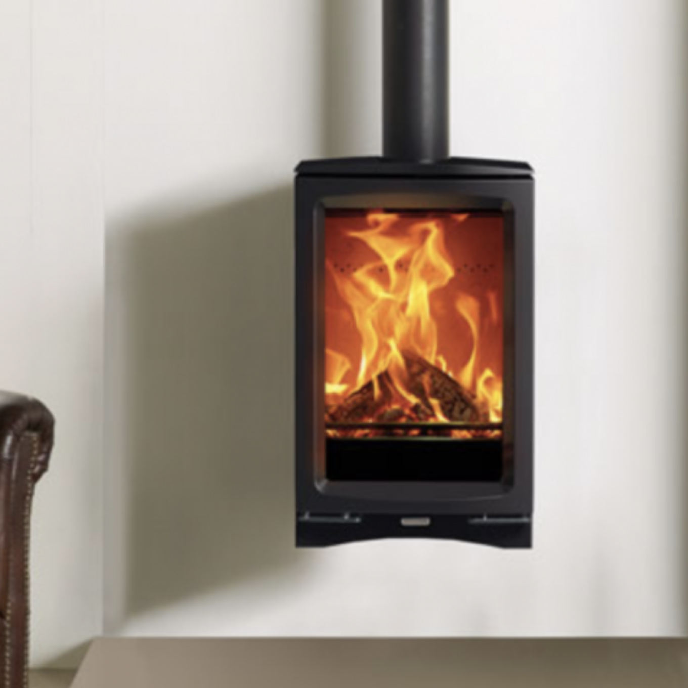  Wall Hung Wood Burning Fires,  Wall Hung Wood Burning Stoves, Architectural Wall Hung Fires,