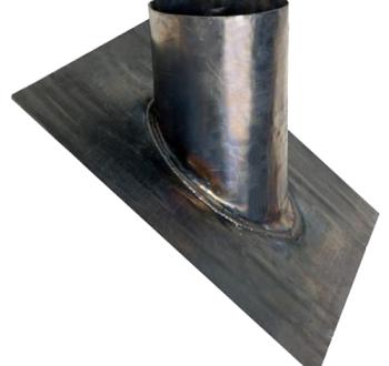 32-125-TWLRG45 - Large (750x750) Lead Slate 36°-45° - TW 125mm - (int 195mm)