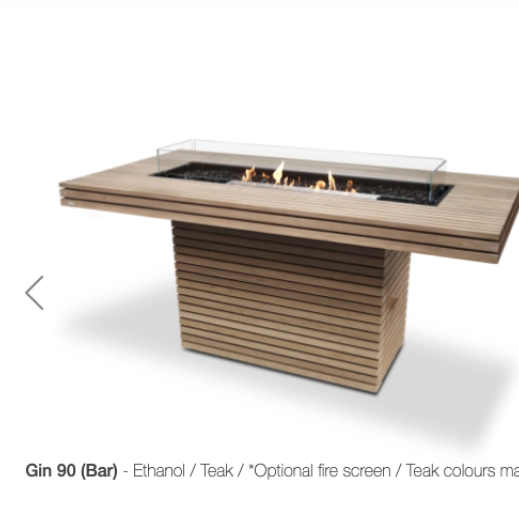 Gin Bar 90 Teak