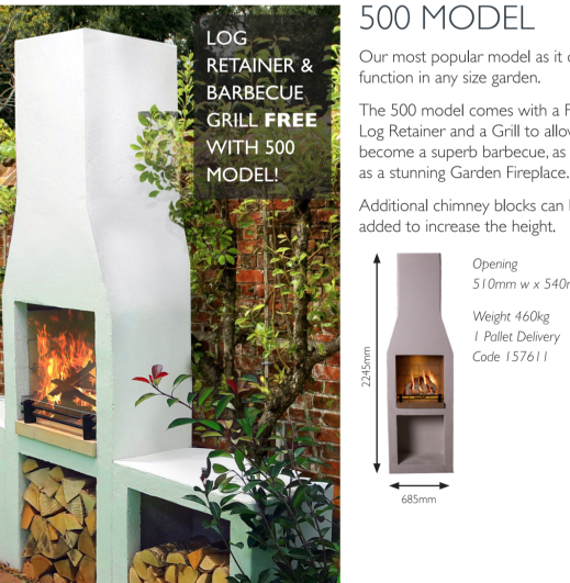 Outdoor Fireplace