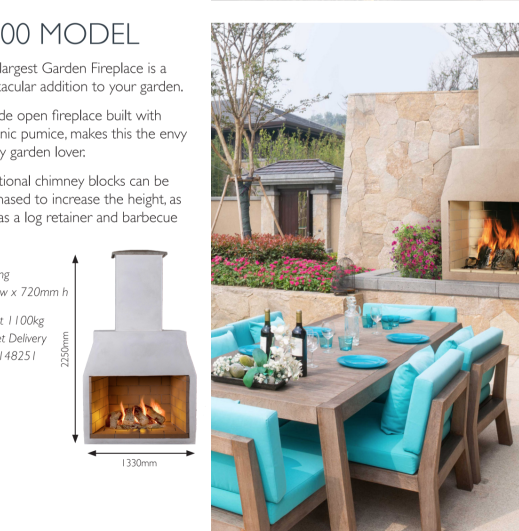 Outdoor Fireplace