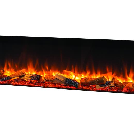 Media Wall with Electric Fire